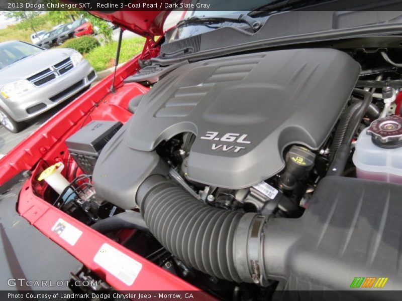 Redline 3-Coat Pearl / Dark Slate Gray 2013 Dodge Challenger SXT