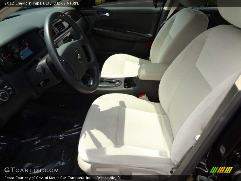 Black / Neutral 2012 Chevrolet Impala LT