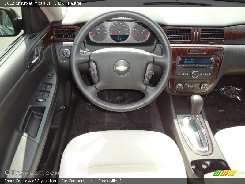 Black / Neutral 2012 Chevrolet Impala LT