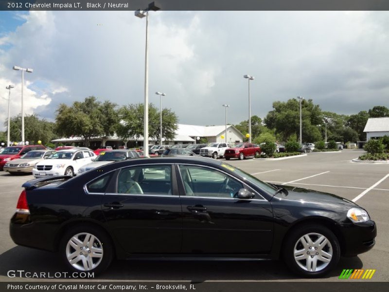 Black / Neutral 2012 Chevrolet Impala LT