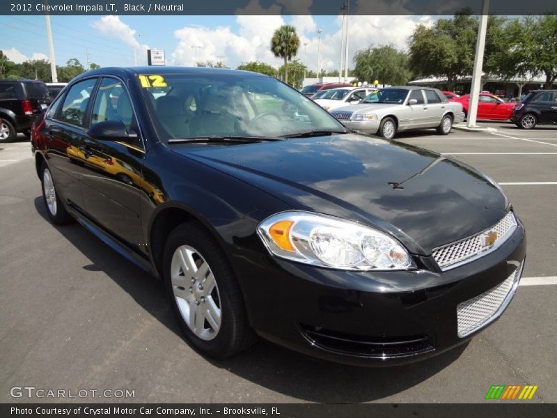 Black / Neutral 2012 Chevrolet Impala LT