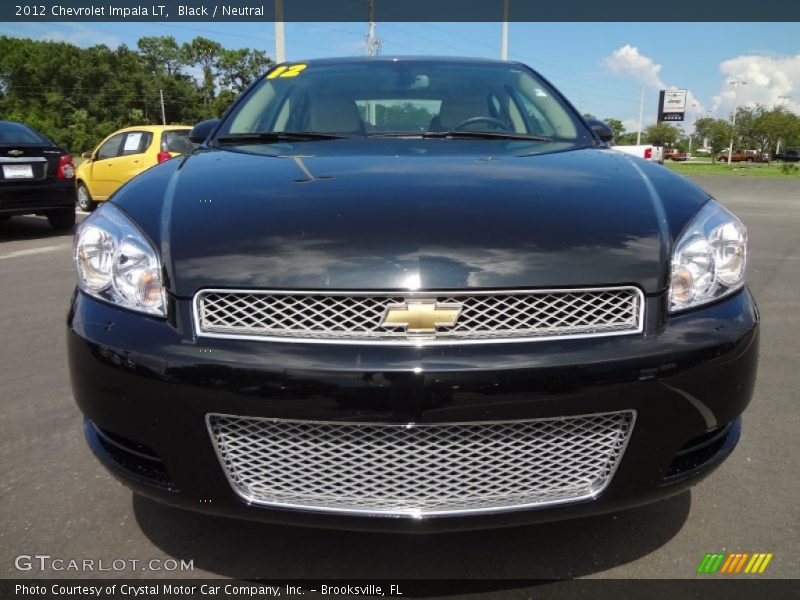 Black / Neutral 2012 Chevrolet Impala LT