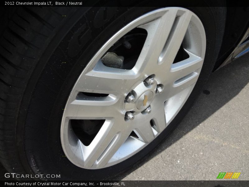 Black / Neutral 2012 Chevrolet Impala LT