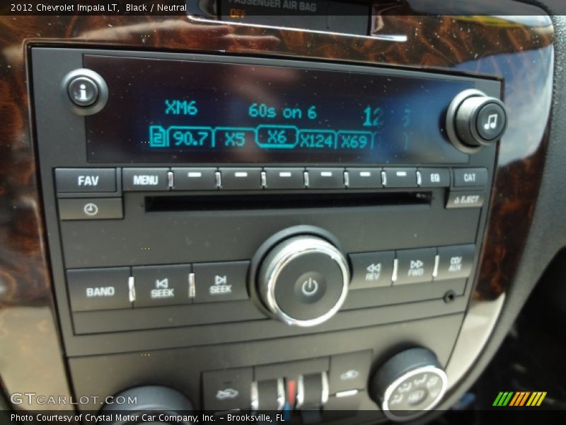 Black / Neutral 2012 Chevrolet Impala LT