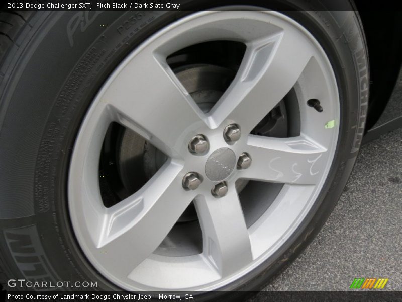 Pitch Black / Dark Slate Gray 2013 Dodge Challenger SXT