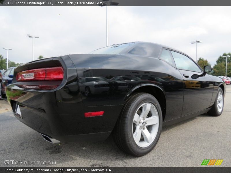 Pitch Black / Dark Slate Gray 2013 Dodge Challenger SXT