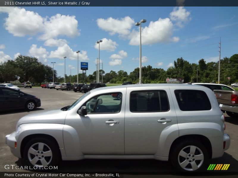 Silver Ice Metallic / Gray 2011 Chevrolet HHR LS