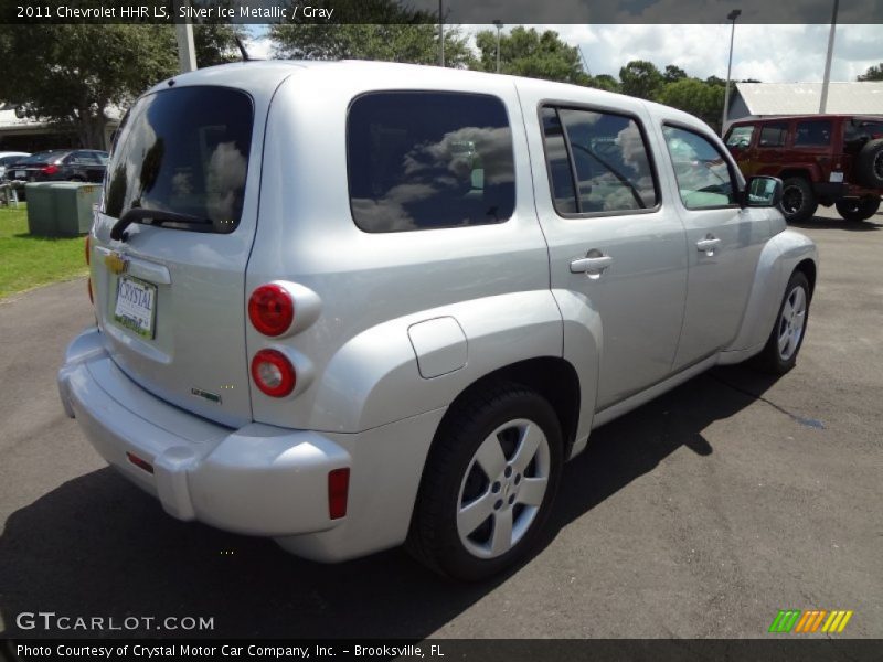 Silver Ice Metallic / Gray 2011 Chevrolet HHR LS