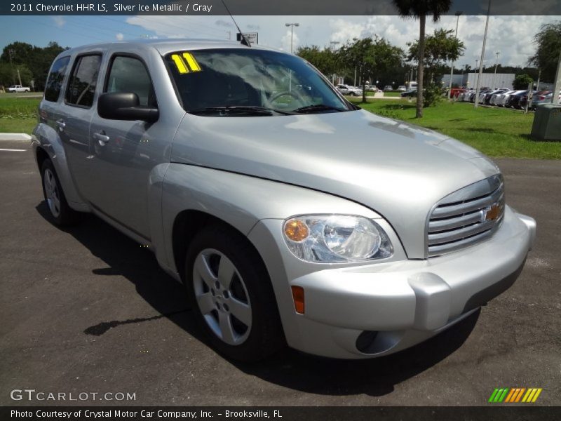 Silver Ice Metallic / Gray 2011 Chevrolet HHR LS