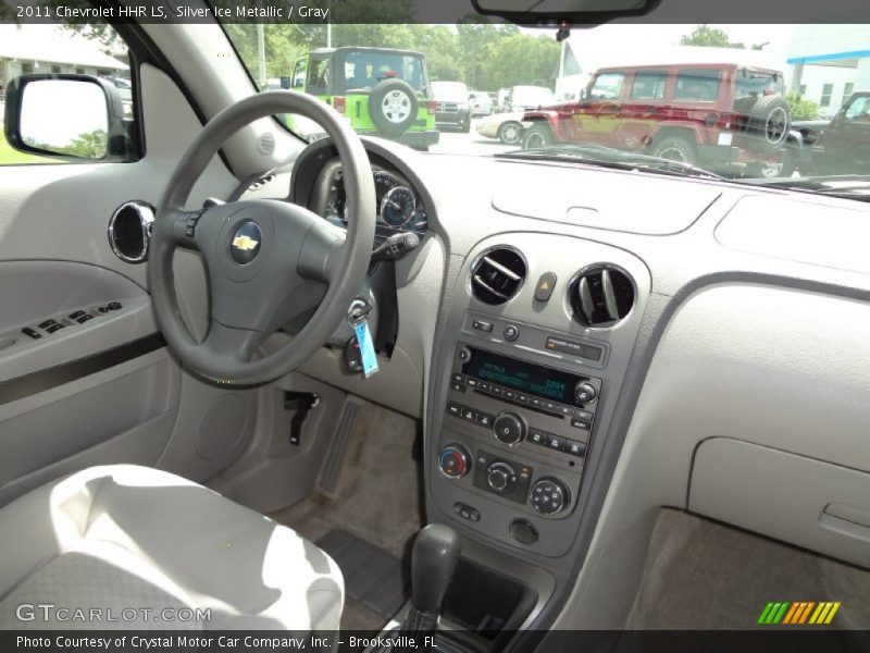 Silver Ice Metallic / Gray 2011 Chevrolet HHR LS