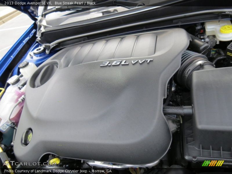  2013 Avenger SE V6 Engine - 3.6 Liter DOHC 24-Valve VVT Pentastar V6