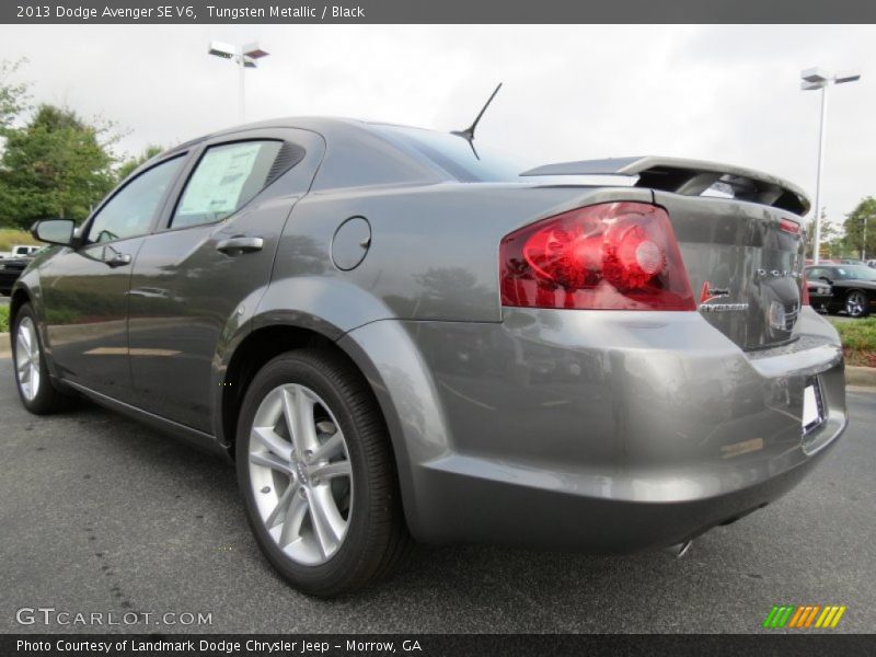 Tungsten Metallic / Black 2013 Dodge Avenger SE V6