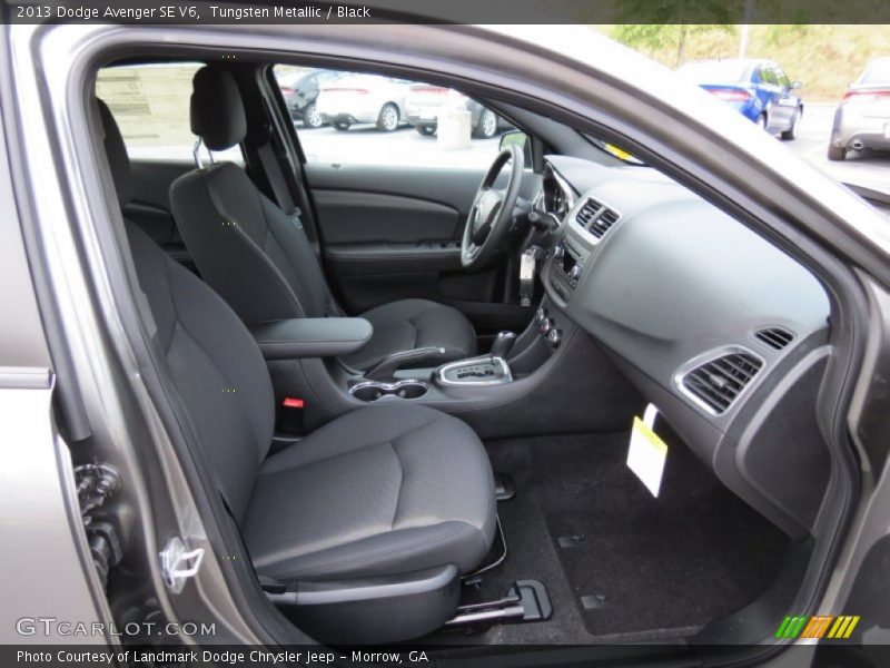 Tungsten Metallic / Black 2013 Dodge Avenger SE V6