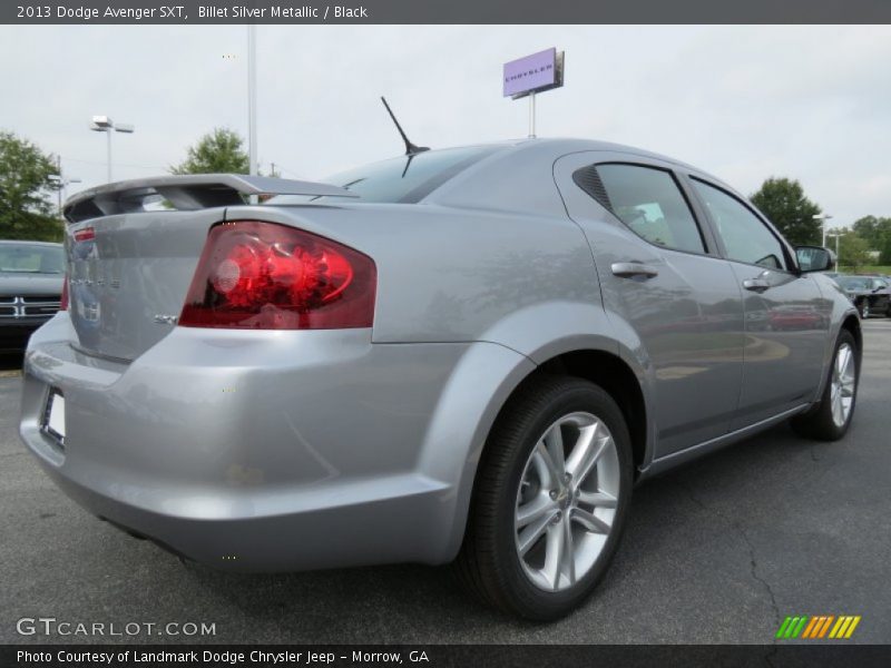 Billet Silver Metallic / Black 2013 Dodge Avenger SXT