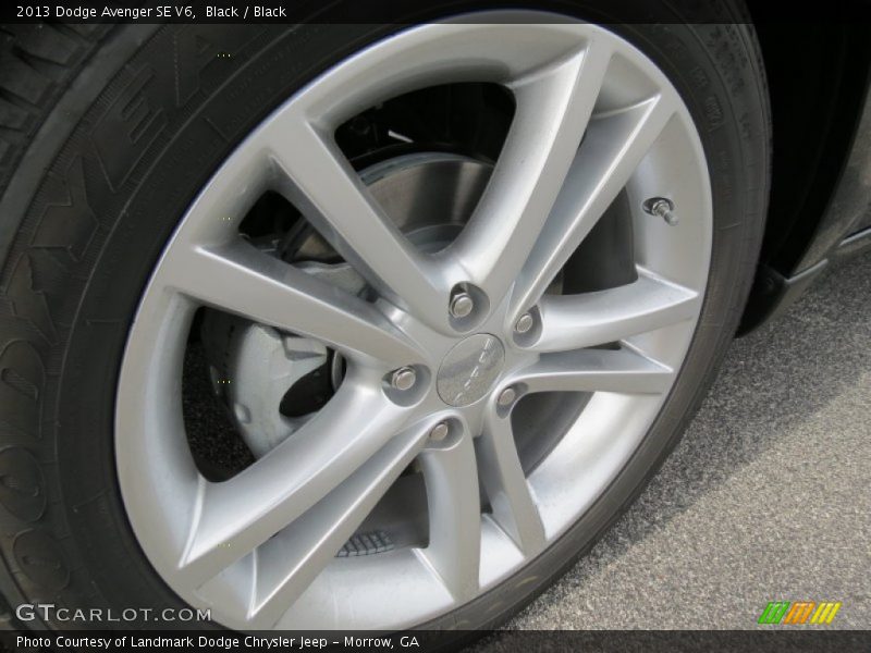 Black / Black 2013 Dodge Avenger SE V6