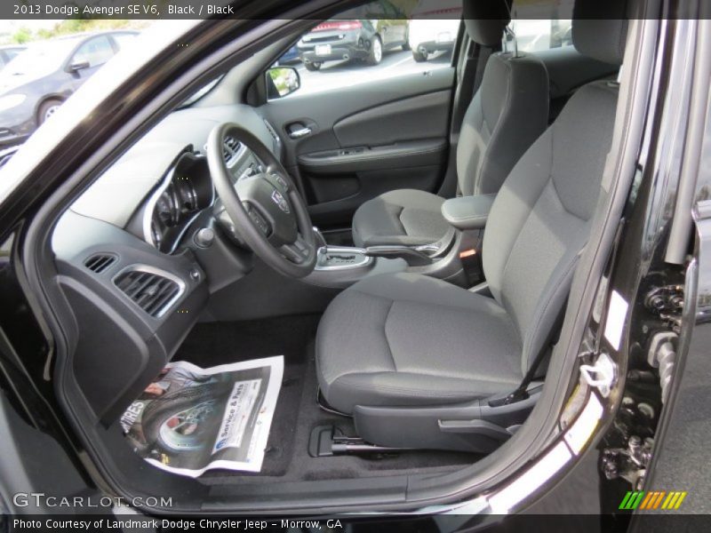 Black / Black 2013 Dodge Avenger SE V6