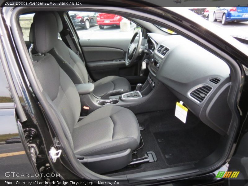 Black / Black 2013 Dodge Avenger SE V6