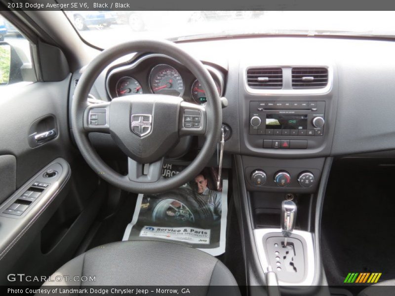 Black / Black 2013 Dodge Avenger SE V6