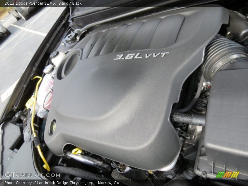 Black / Black 2013 Dodge Avenger SE V6