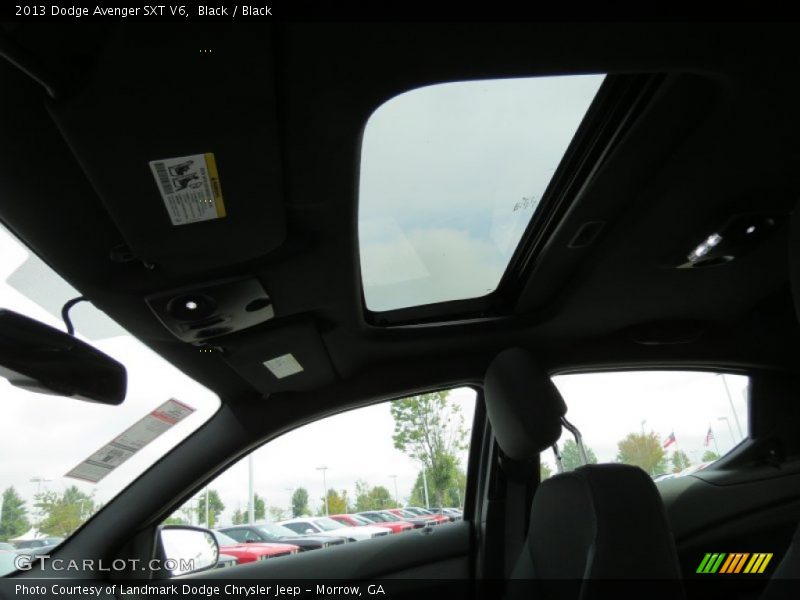 Black / Black 2013 Dodge Avenger SXT V6