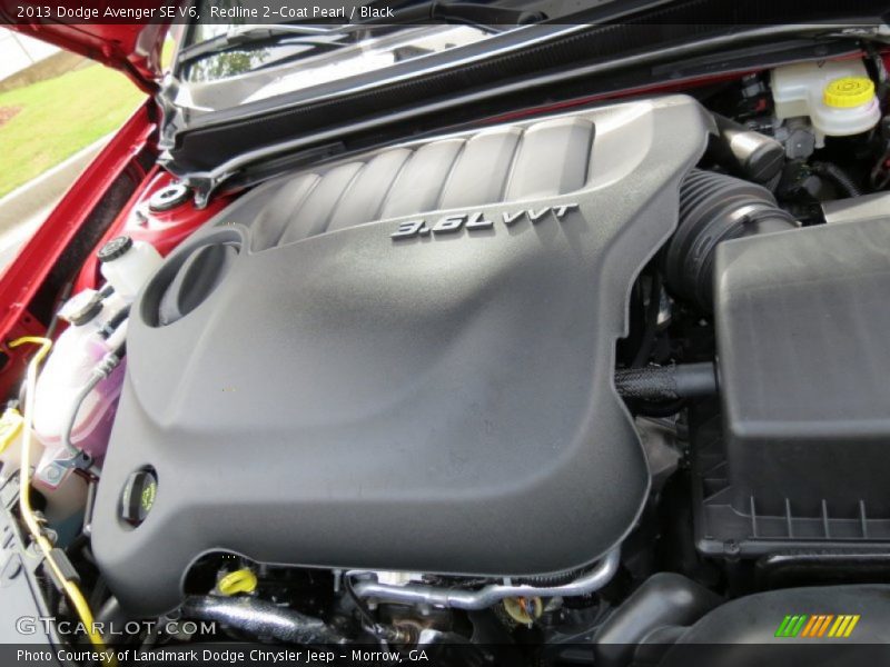 Redline 2-Coat Pearl / Black 2013 Dodge Avenger SE V6