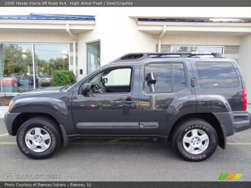 Night Armor Pearl / Steel/Graphite 2005 Nissan Xterra Off Road 4x4