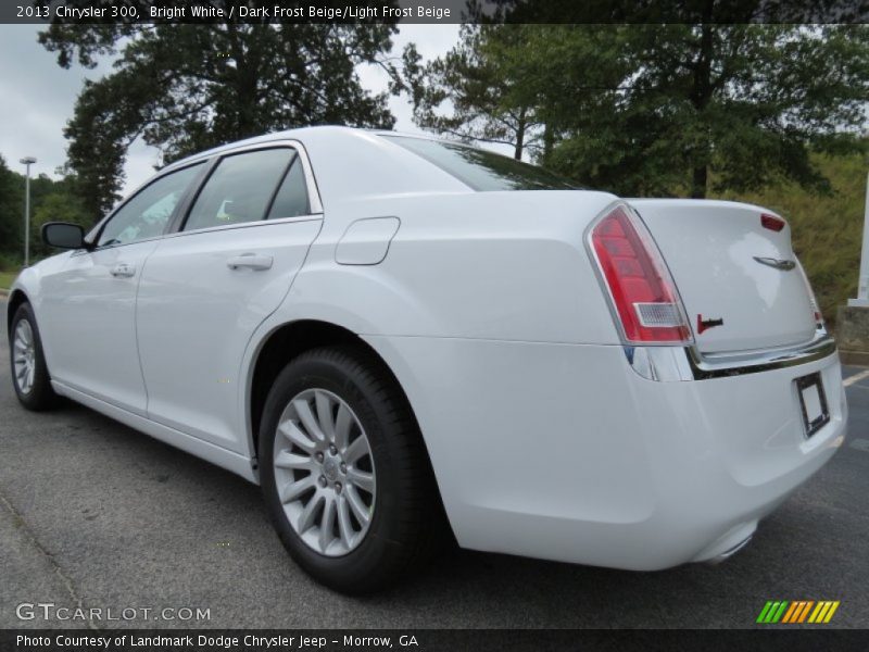 Bright White / Dark Frost Beige/Light Frost Beige 2013 Chrysler 300