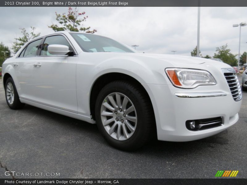 Bright White / Dark Frost Beige/Light Frost Beige 2013 Chrysler 300