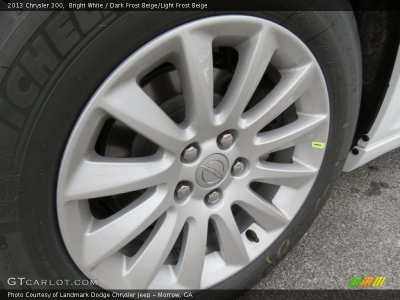 Bright White / Dark Frost Beige/Light Frost Beige 2013 Chrysler 300