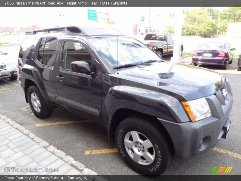 Night Armor Pearl / Steel/Graphite 2005 Nissan Xterra Off Road 4x4