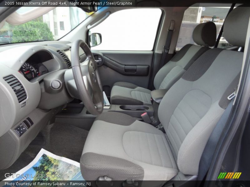 Night Armor Pearl / Steel/Graphite 2005 Nissan Xterra Off Road 4x4