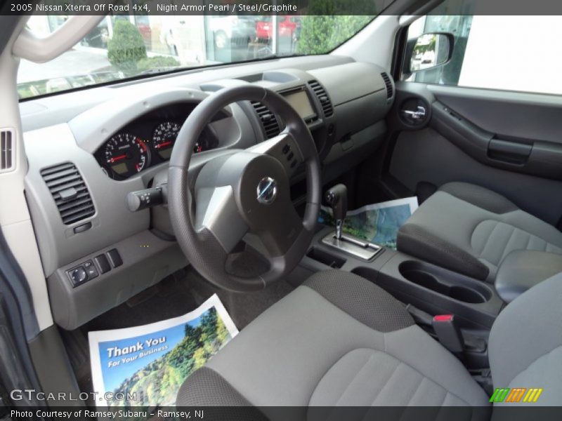 Night Armor Pearl / Steel/Graphite 2005 Nissan Xterra Off Road 4x4