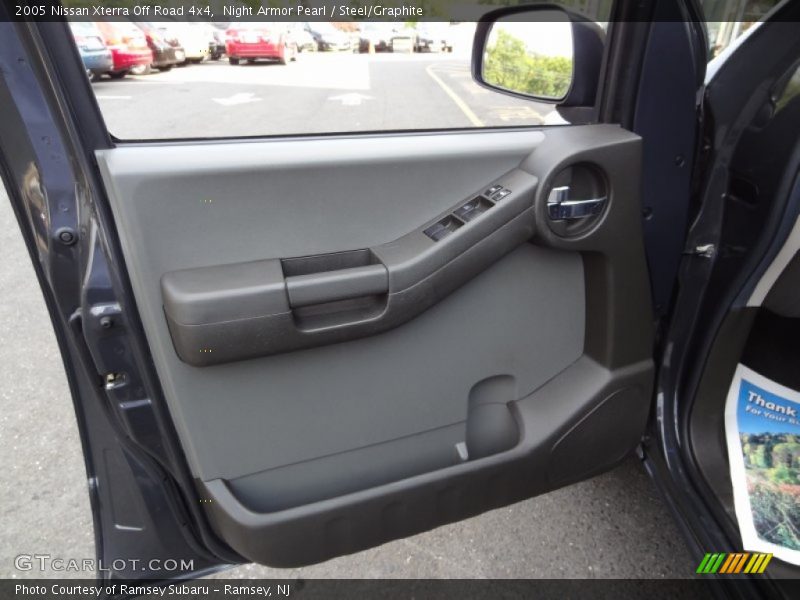 Night Armor Pearl / Steel/Graphite 2005 Nissan Xterra Off Road 4x4