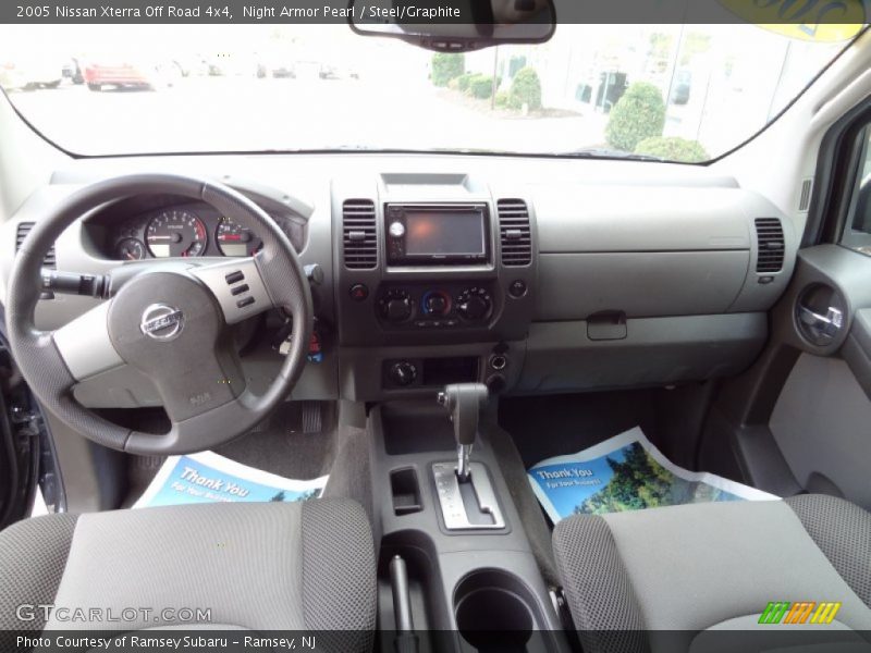 Night Armor Pearl / Steel/Graphite 2005 Nissan Xterra Off Road 4x4