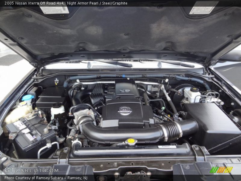 Night Armor Pearl / Steel/Graphite 2005 Nissan Xterra Off Road 4x4
