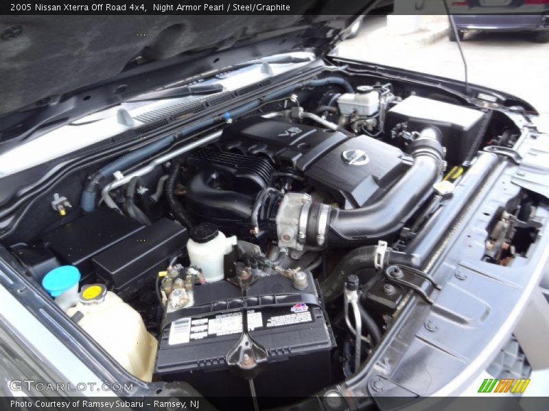 Night Armor Pearl / Steel/Graphite 2005 Nissan Xterra Off Road 4x4