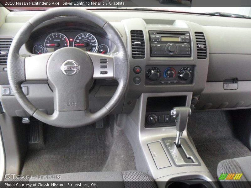 Silver Lightning Metallic / Graphite 2010 Nissan Pathfinder S 4x4