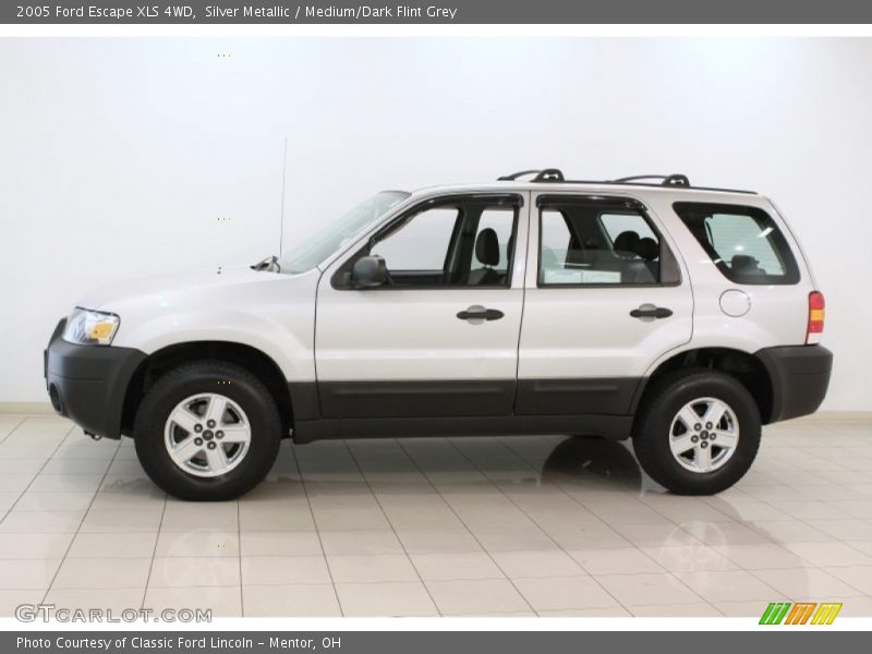 Silver Metallic / Medium/Dark Flint Grey 2005 Ford Escape XLS 4WD