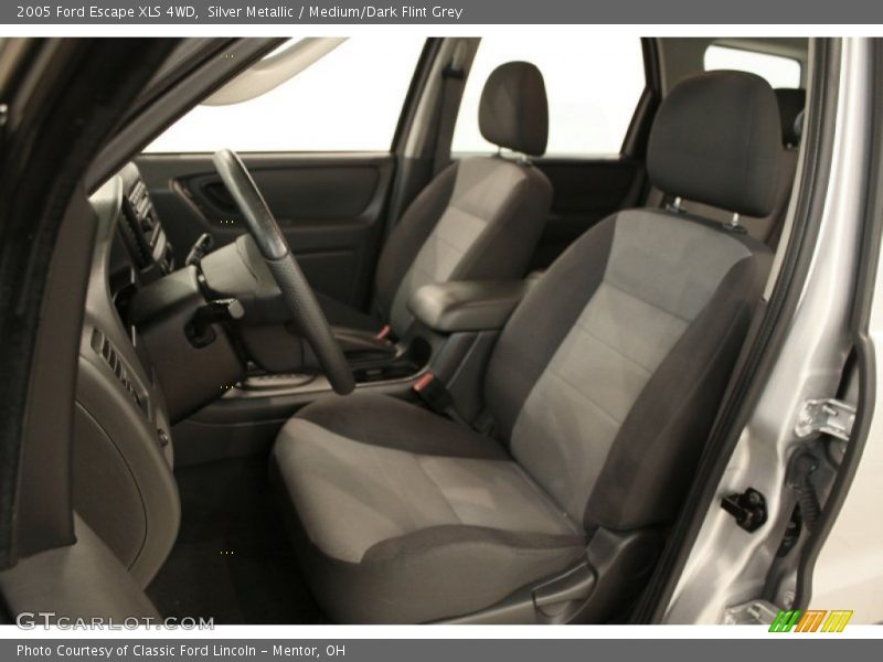 Silver Metallic / Medium/Dark Flint Grey 2005 Ford Escape XLS 4WD