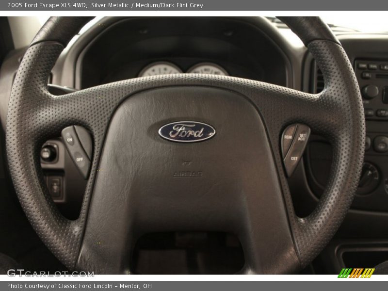 Silver Metallic / Medium/Dark Flint Grey 2005 Ford Escape XLS 4WD