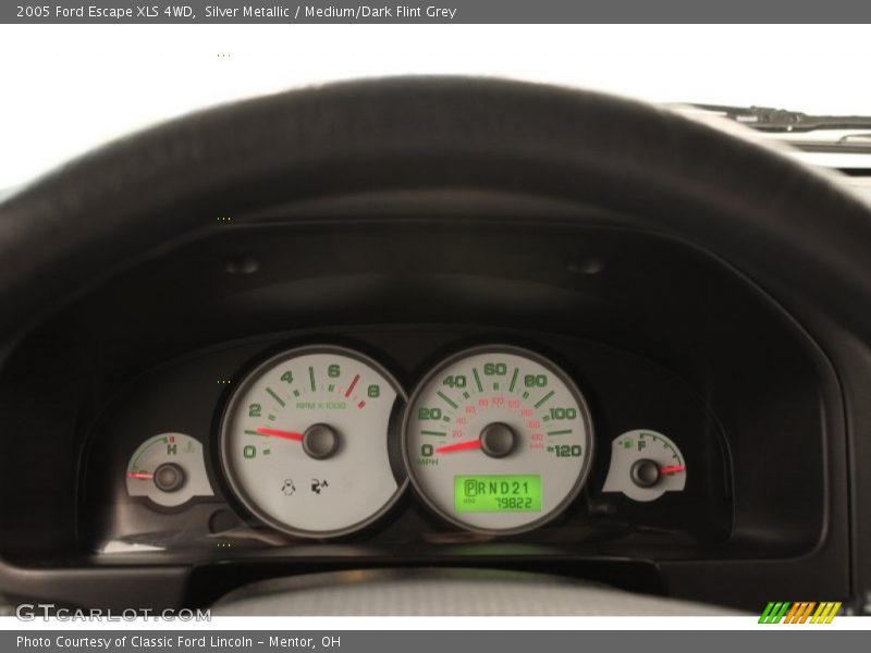Silver Metallic / Medium/Dark Flint Grey 2005 Ford Escape XLS 4WD