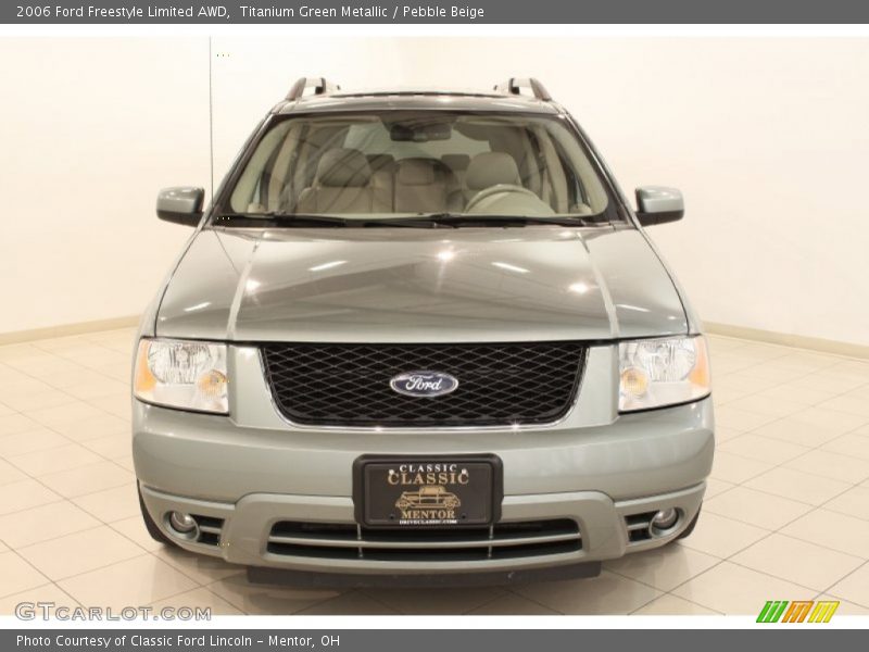 Titanium Green Metallic / Pebble Beige 2006 Ford Freestyle Limited AWD