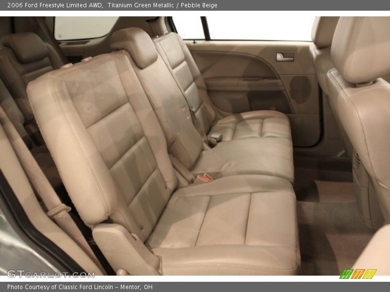 Titanium Green Metallic / Pebble Beige 2006 Ford Freestyle Limited AWD