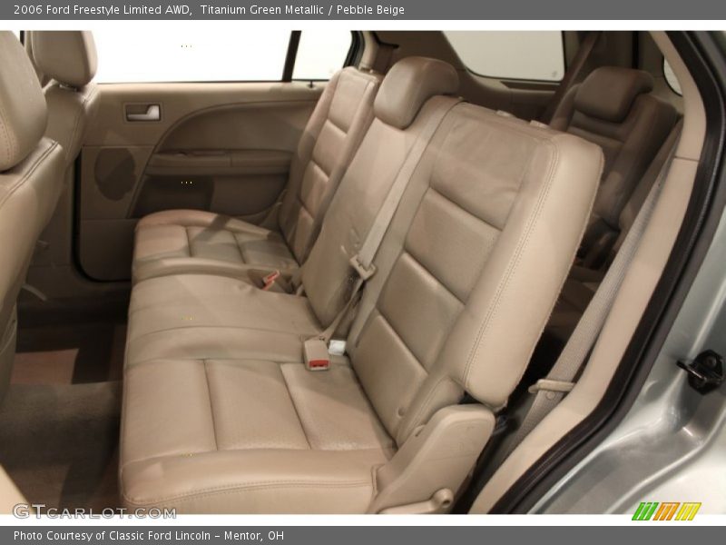 Titanium Green Metallic / Pebble Beige 2006 Ford Freestyle Limited AWD