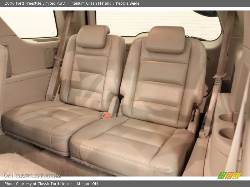 Titanium Green Metallic / Pebble Beige 2006 Ford Freestyle Limited AWD