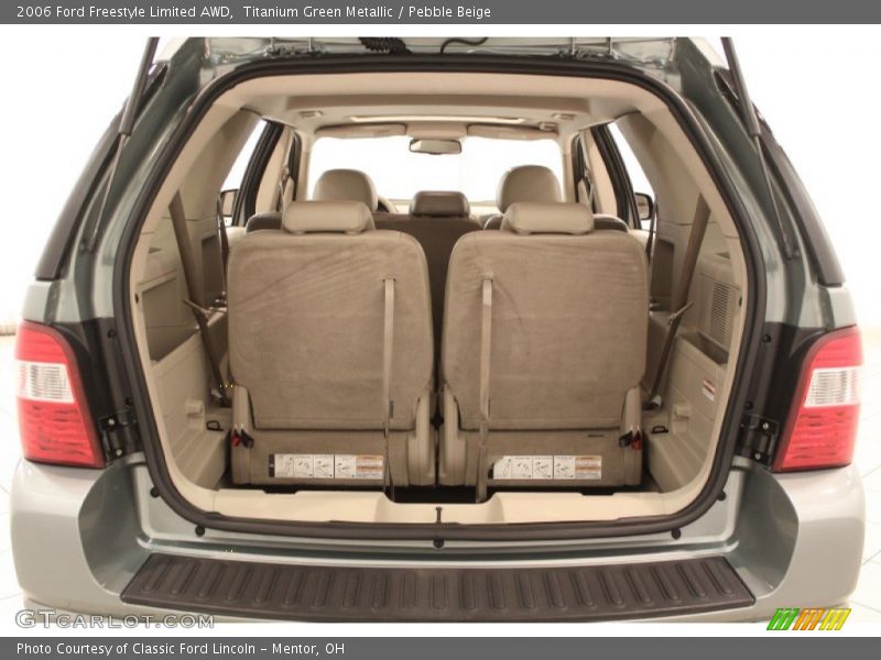 Titanium Green Metallic / Pebble Beige 2006 Ford Freestyle Limited AWD