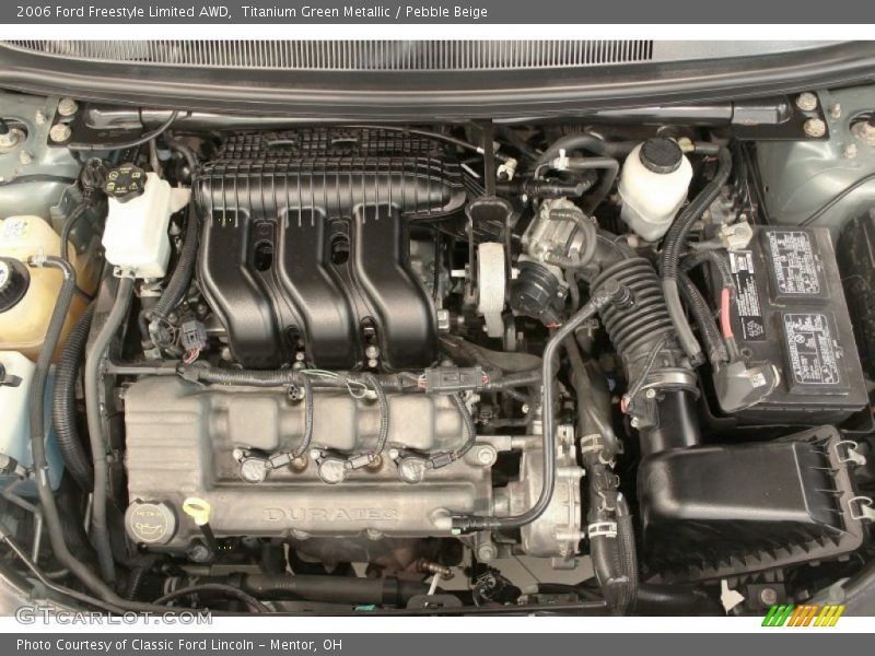 Titanium Green Metallic / Pebble Beige 2006 Ford Freestyle Limited AWD