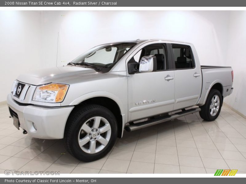 Front 3/4 View of 2008 Titan SE Crew Cab 4x4