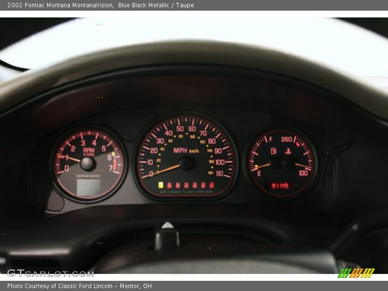  2002 Montana MontanaVision MontanaVision Gauges