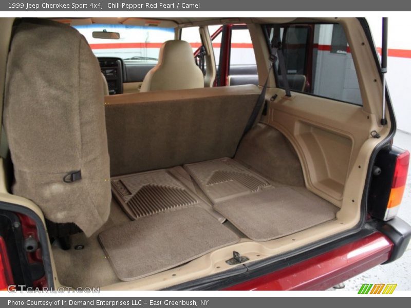 Chili Pepper Red Pearl / Camel 1999 Jeep Cherokee Sport 4x4